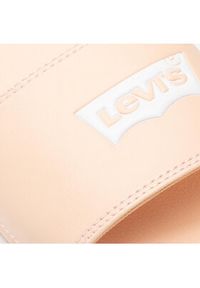 Levi's® Klapki 229170-740-181 Pomarańczowy. Kolor: pomarańczowy. Materiał: skóra #6