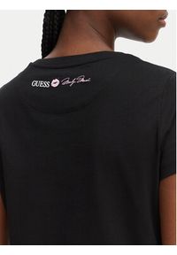 Guess T-Shirt W6BI51 K6658 Czarny Regular Fit. Kolor: czarny. Materiał: bawełna #5