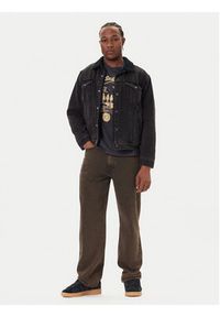 Levi's® Kurtka jeansowa Type III Sherpa 16365-0291 Czarny Regular Fit. Kolor: czarny. Materiał: bawełna #5