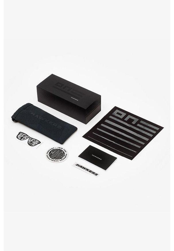 Hawkers - Okulary przeciwsłoneczne CARBON BLACK DAYLIGHT. Kolor: czarny