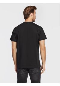 Jack Wolfskin T-Shirt Essential 1808382 Czarny Regular Fit. Kolor: czarny. Materiał: bawełna #3