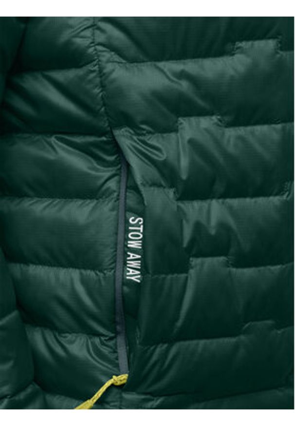 Jack Wolfskin Kurtka puchowa Passamani A61836 Zielony Regular Fit. Kolor: zielony. Materiał: syntetyk