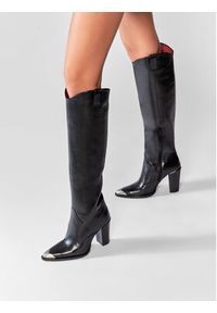 Bronx Kozaki 14165-B BX 1622 Czarny. Kolor: czarny. Materiał: skóra #3