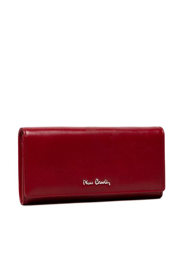 Pierre Cardin Portfel 06 ITALY 100 Czerwony. Kolor: czerwony. Materiał: skóra
