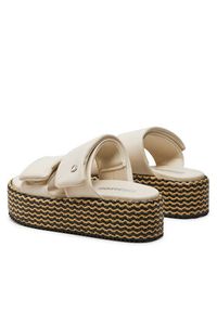 Blauer Espadryle S4OPAL02/RAF Écru. Materiał: skóra #5