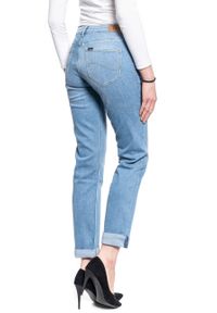 Lee - LEE MARION STRAIGHT DAMSKIE SPODNIE JEANSOWE LIGHT LOU L301QDXJ