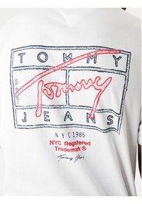 Tommy Jeans T-Shirt DM0DM22319 Écru Regular Fit. Materiał: bawełna #4