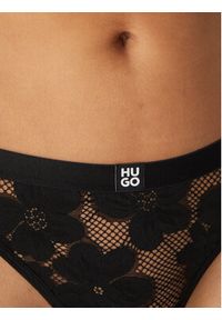 Hugo - HUGO Stringi Bloom 50561611 Czarny. Kolor: czarny. Materiał: syntetyk #4