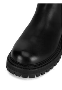 DeeZee Botki HY60208-3 Czarny. Kolor: czarny. Materiał: skóra #3