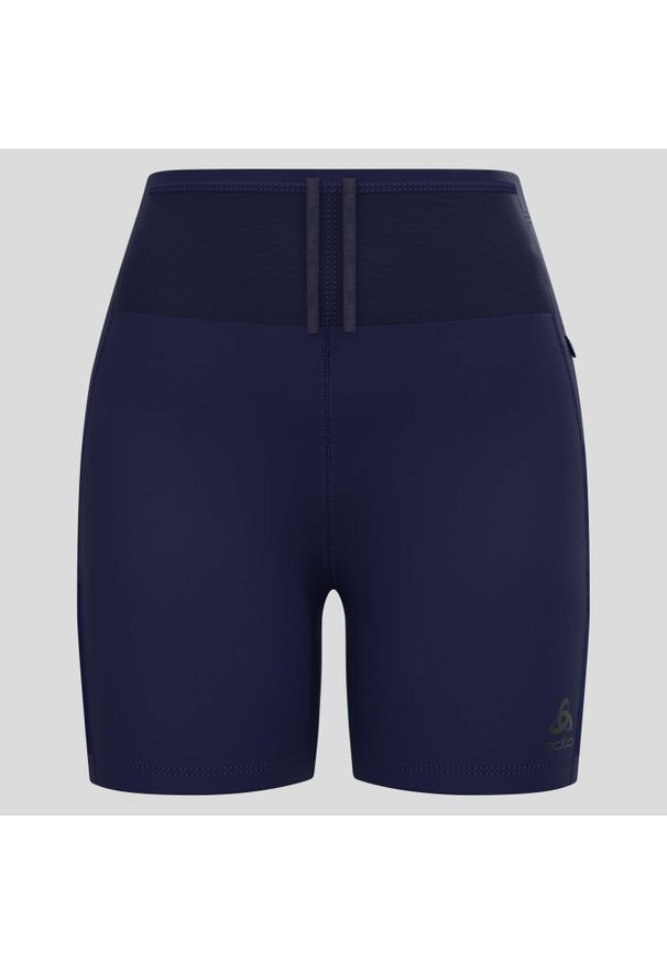 Odlo - Spodenki damskie ODLO X-ALP Trail Cargo legginsy biegowe z kieszeniami. Kolor: niebieski
