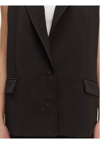 Patrizia Pepe Kamizelka 8S0512/A375-K103 Czarny Regular Fit. Kolor: czarny. Materiał: syntetyk #4