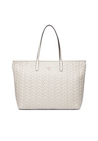 Guess Torebka Cheryl HWTQ97 20240 Kremowy. Kolor: kremowy. Materiał: skórzane #2