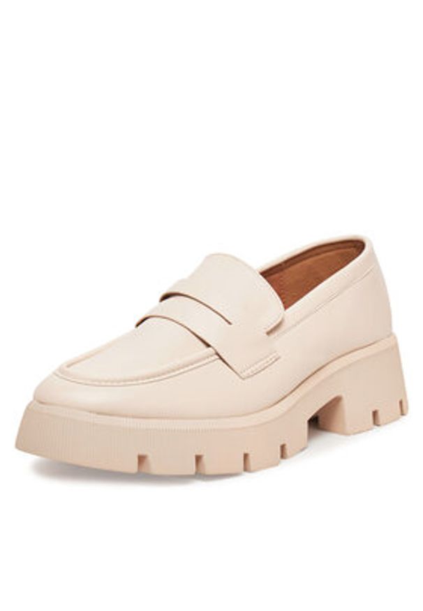 DeeZee Loafersy S-D2 Różowy. Kolor: różowy. Materiał: materiał, syntetyk