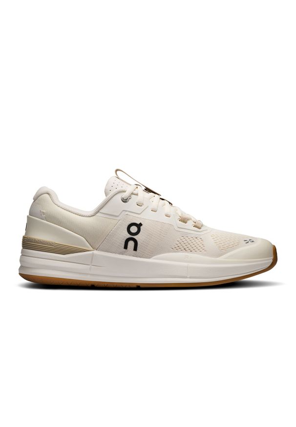On - ON THE ROGER Pro Ivory | Ivory Buty do tenisa męskie. Okazja: na co dzień. Kolor: beżowy. Materiał: materiał. Szerokość cholewki: normalna. Sport: tenis