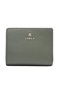 Furla Mały Portfel Damski Camelia WP00307-HSF000-0J000-1007 Zielony. Kolor: zielony. Materiał: skóra #1