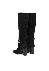 Jenny - JENNY Kozaki CEO-HY2516-1 Czarny. Kolor: czarny. Materiał: materiał #3