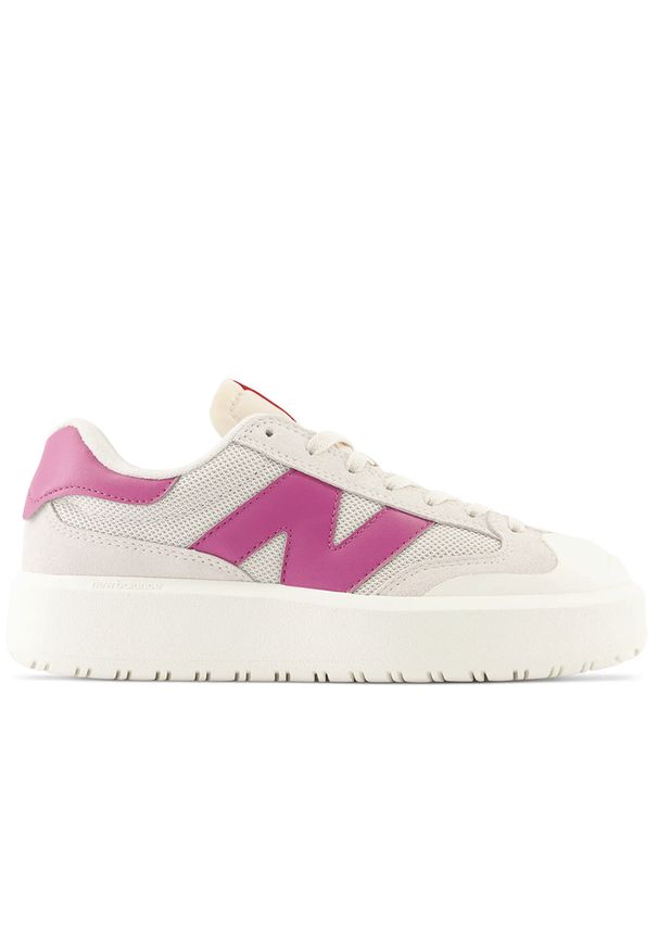 Buty New Balance CT302RP - szare. Okazja: na co dzień. Kolor: szary. Materiał: materiał, skóra, zamsz, guma. Szerokość cholewki: normalna