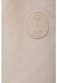 JOOP! - Joop! trencz damski kolor beżowy przejściowy. Okazja: na co dzień. Kolor: beżowy. Materiał: materiał. Styl: casual, klasyczny #7