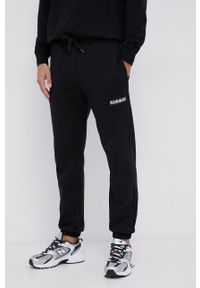 Napapijri - Spodnie. Kolor: czarny. Materiał: poliester #1