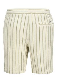 Jack & Jones Szorty materiałowe Jaiden 12274413 Beżowy Relaxed Fit. Kolor: beżowy. Materiał: bawełna #6