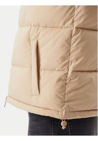 Guess Jeans Bezrękawnik W4BN59 WGII2 Beżowy Regular Fit. Kolor: beżowy. Materiał: syntetyk. Długość rękawa: bez rękawów #2