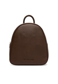 Love Moschino - LOVE MOSCHINO Plecak JC4030PP1NLT0301 Brązowy. Kolor: brązowy. Materiał: skóra