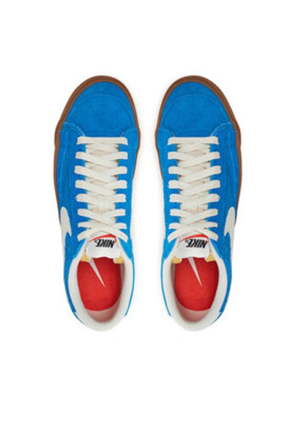 Nike Sneakersy FQ8060 400 Niebieski. Kolor: niebieski. Materiał: zamsz, skóra