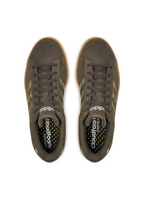 Adidas - adidas Sneakersy Grand Court 2.0 IH7768 Brązowy. Kolor: brązowy. Materiał: skóra