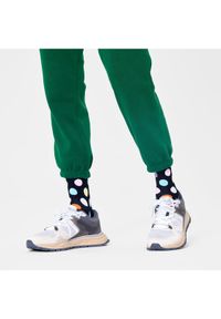 Happy-Socks - Happy Socks Skarpety wysokie unisex BDO01-9350 Czarny. Kolor: czarny. Materiał: materiał, bawełna #1