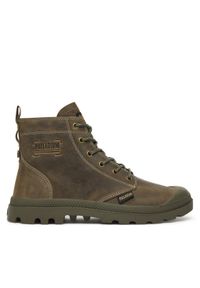 Palladium Trapery Pampa Zip Lth Legacy 79502-308-M Zielony. Kolor: zielony. Materiał: skóra