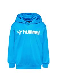 Bluza z kapturem dla dzieci Hummel hmlLOGO. Typ kołnierza: kaptur. Kolor: niebieski #1