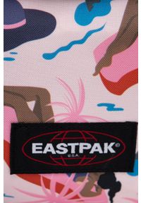 Eastpak plecak damski kolor różowy duży wzorzysty EK000620O481-O481. Kolor: różowy. Materiał: włókno, materiał #4