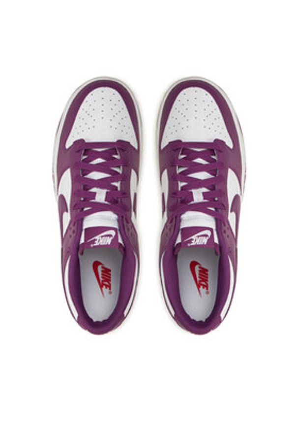 Nike Sneakersy Dunk Low Retro DV0833 Biały. Kolor: biały. Materiał: skóra