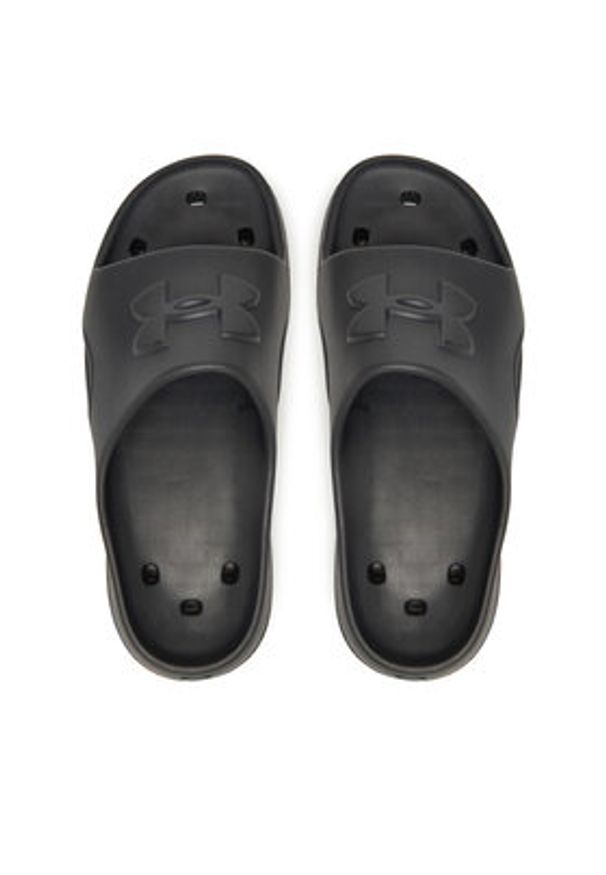 Under Armour Klapki UA M Locker V SL 3028094 Czarny. Kolor: czarny