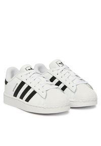 Adidas - adidas Sneakersy Superstar II JH9980 Biały. Kolor: biały. Materiał: skóra. Model: Adidas Superstar #4