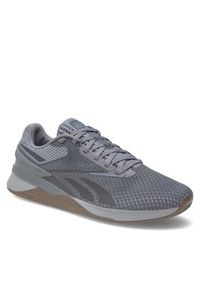 Reebok Buty na siłownię Nano X3 100033786-M Szary. Kolor: szary. Sport: fitness #3