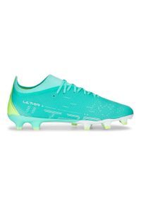 Puma - Buty piłkarskie męskie PUMA Ultra Match FG/AG. Kolor: zielony. Sport: piłka nożna