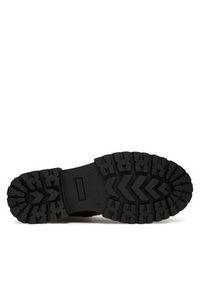 TOMMY HILFIGER - Tommy Hilfiger Trapery Lace-Up Bootie T4A5-34025-0775 D Bordowy. Kolor: czerwony. Materiał: skóra #6