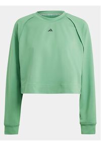 Adidas - adidas Bluza techniczna Power IT9198 Zielony Loose Fit. Kolor: zielony. Materiał: syntetyk #6