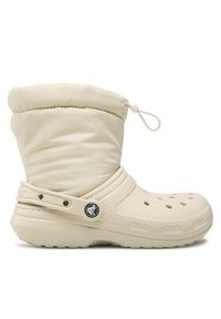 Crocs Botki Classic Lined Neo Puff Boot 206630 Beżowy. Kolor: beżowy #3