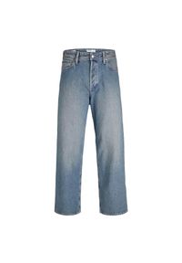 Jeans Jack & Jones Alex 308 niebieski denim. Kolor: niebieski. Materiał: denim, jeans. Sport: skateboard #1