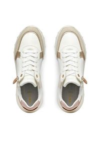 Geox Sneakersy D36LPB 0BC22 C1RH6 Beżowy. Kolor: beżowy. Materiał: zamsz, skóra #5