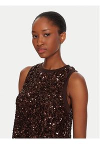 Marella Top Filly 2523946051 Brązowy Slim Fit. Kolor: brązowy. Materiał: syntetyk #4