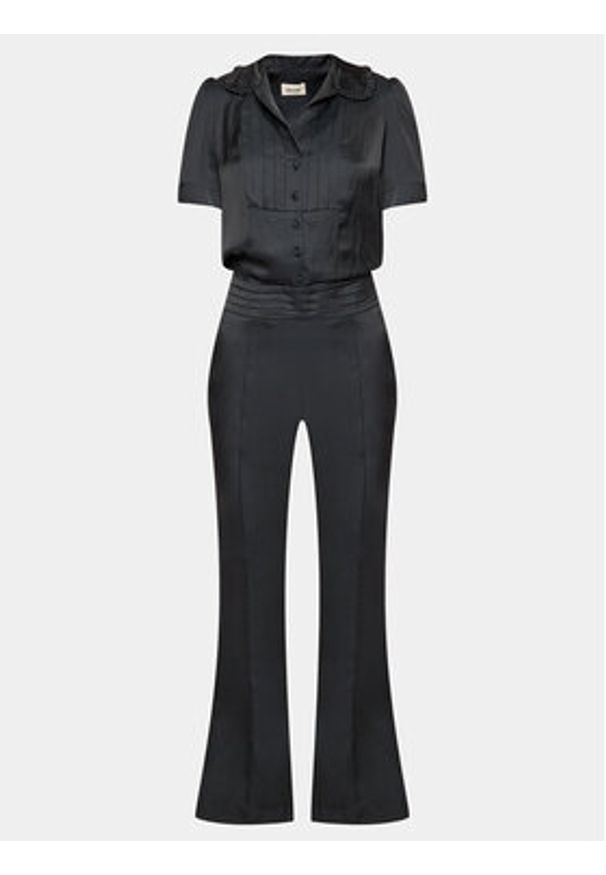 Zadig&Voltaire - Zadig & Voltaire Kombinezon Calliope WWJU00027 Czarny Regular Fit. Kolor: czarny. Materiał: syntetyk