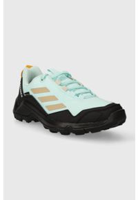 adidas TERREX buty Eastrail GTX damskie kolor turkusowy. Zapięcie: sznurówki. Kolor: turkusowy. Materiał: tworzywo sztuczne, materiał. Szerokość cholewki: normalna. Styl: klasyczny #5