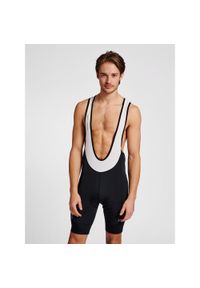 NewLine - Szorty Newline Core Panel. Kolor: czarny, wielokolorowy, biały. Materiał: skóra, dzianina. Sport: kolarstwo #1