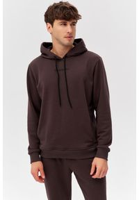 ROUGH RADICAL - Męska bluza dresowa Rough Radical Cotton Active Hoodie Men. Kolor: brązowy. Materiał: dresówka