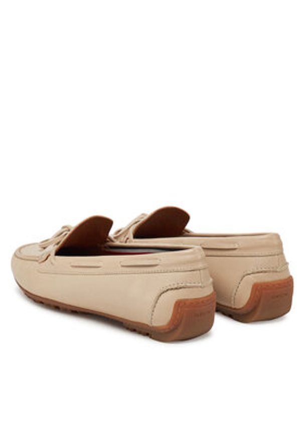 Geox Mokasyny D Kosmopolis + Grip D45RCA 00043 C1122 Beżowy. Kolor: beżowy. Materiał: skóra