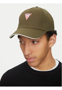 Guess Czapka z daszkiem M3YZ22 WBN60 Khaki. Kolor: brązowy. Materiał: materiał, bawełna #3