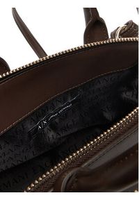 Armani Exchange Torebka XW000395 AF12040 U6304 Brązowy. Kolor: brązowy. Materiał: skórzane
